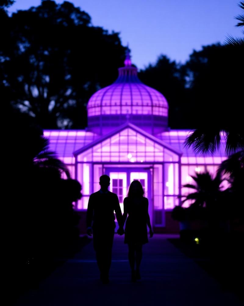 Garden Lights at the Conservatory